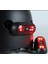 Kask Arkası Led Gece Sürüşü Için LED Motosiklet ve Bisiklet Kaskı Fren Lambası 3