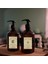 JUNİBELİW 2li Set Vintage Amber Plastik Şişe Sabunluk Bulaşık Deterjanlık Sıvı Sabunluk 2X500ML 1