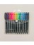 Desenli Sekreterlik - Kalem Tip Fosforlu Kalem Pastel 6 Renk - Permanent Marker Canlı 12 Renk 4