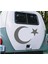 Türk Bayrağı Ay Yıldız Sticker Araba Oto Motosiklet Karavan Sticker 00323 3