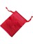 Saten & Parlak Kese Kırmızı 10 Adet 9X12 cm Takı, Altın Kesesi (Ipli & Büzgülü) 1
