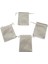Saten & Parlak Kese Krem 10 Adet 9 x 12 cm Takı, Altın Kesesi (Ipli & Büzgülü) 4