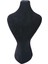 Inci Kolye & Gerdanlık Sergileme Mankeni Siyah Süet 34 cm 3.boy 1