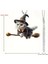 ELİT81 2d Akrilik Harry Potter Sihirli Uçan Kedi Sırt Çantası Anahtarlık Için Süs Eşyası 1