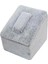 Yüzük Standı Tekli Süet (Tırnaklı) 3x3,5 cm Gri 1