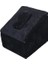 Yüzük Standı Tekli Süet (Tırnaklı) 3x3,5 cm Siyah 1