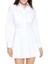 F21 Poplin Gömlek Mini Elbise 1