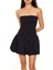 F21 Straplez Yaka Balon Mini Elbise 1