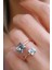 Swarovski Taşlı 925 Ayar Gümüş Ayarlanabilir Yüzük 1