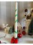 Christmas Candlestick / Yılbaşı Ruhu Şamdan Mum ve Mumluk 2'li 1