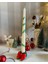 Christmas Candlestick / Yılbaşı Ruhu Şamdan Mum ve Mumluk 2'li 4