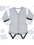 Önden Çıtçıtlı Kız Bebek Çıtçıtlı Body Zıbın 1