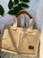 Kadın Fermuarlı Uzun Askılı The Tote Bag 1