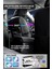 fiat Linea Uyumlu Yarı Deri Oto Koltuk Kılıfı Ön-Arka Set Eyfel Series Siyah-Mavi 5