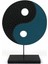 Ying Yang Mavi Siyah Ev Dekoru Büyük 1