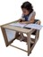 Montessori Mama Sandalyesi Ahşap Mama Sandalyesi Katlanır Mama Sandalyesi Etkinlik Masa Sandalyesi 4