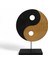 Ying Yang Sarı Siyah Ev Dekoru Küçük 1