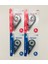 Şerit Silici 5 mm x 8 mt Daksil 4 Adet - Tahta Kalemi 6 Ad.- Mürekkep 100 ml 3 Renk 3