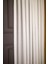 Taç Naturel Keten Tül Perde, 1/2 Seyrek Pile Ekru - 340 x 260 cm 2