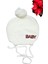 Baby Taşlı Kız Bebek Triko Bere ST08334 1
