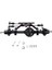 Cnc Alüminyum Alaşımlı D90 Ön Arka Aks 1/10 Rc Paletli D90 D110 Gelande Iı Yota Iı Aks Yükseltme Parçaları, 1 (Yurt Dışından) 3