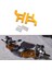 Adet Metal Ön Süspansiyon Kolu Salıncak Kolları 1/10 Rc Paletli Araba CC01 Cc-01 Yükseltme Parçaları Aksesuarları, Siyah (Yurt Dışından) 5