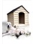 Dev Büyük Yüksek Geniş 100X95CM Isı Yalıtımlı Havalandırmalı Köpek Kulübesi Evi Yuvası Kümesi Kafesi 1