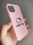 iPhone 14 Pro Max Hello Kitty Tasarım Pembe Lansman Telefon Boyun Askılı Set Kılıf 3