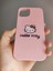 iPhone 14 Pro Max Hello Kitty Tasarım Pembe Lansman Telefon Boyun Askılı Set Kılıf 4