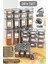 Milan 38'li 76 Parça Kare Saklama Kabı & Baharatlık Seti 4 x (1700 ml - 1100 ml ) 10 x (500 ml - 350 ml - 300 ml) 1