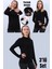 Kadın Boğazlı Parmak Detaylı Uzun Kollu Body 3lü Set 2