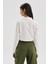F21 Saten Crop Gömlek 5