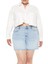 F21 Plus Size Crop Gömlek 1