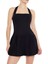 F21 Halter Yaka Fırfır Detaylı Mini Elbise 3