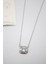 Taşlı Kolye - Gümüş 1