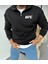 Unisex Yarım Fermuarlı Kışlık Şardonlu Ufc Baskılı Pamuklu Sweatshirt 1