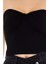 Straplez Triko Crop Bluz 5
