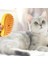 Meyre Buharlı Kedi &Köpek Yıkama Fırçası Tarağı Yumuşak Silikon Yeşil ve Sarı Renk 2