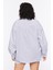 Plus Size Çizgili Gömlek 5
