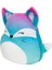 Squishmallow Pembe Mavi Tilki Vickie 20 cm 2