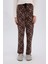 Fall in Love Pijama Takımı Leopar Desenli Uzun Kollu Üst Esnek Belli Uzun Alt E2894AX24AU 5