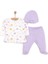 HelloBaby Kız Zıbın-Şapka-Patikli Alt Kız Bebek 1
