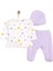 HelloBaby Kız Zıbın-Şapka-Patikli Alt Kız Bebek 2