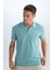 %100 Pamuk Regular Fit Basic Düz Kısa Kollu Polo Tişört E2310AX24AU 4
