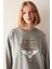 Hogwarts Gri Sweatshirt- Harry Potter Koleksiyonu 3