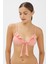 Tatlı Badem Rosy Triangel Fırfırlı Bikini Üstü 2