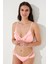 Açık Pembe Miami Üçgen Fırfırlı Bikini Üstü 1