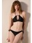 Sofia Halter Simli Siyah Bikini Üstü 5
