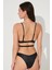 Siyah Unique Half Band Bikini Üstü 4