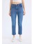 Mary Vintage Straight Fit Yüksek Bel Bilek Boy Jean Yıkamalı Pantolon E4963AX24CW 1